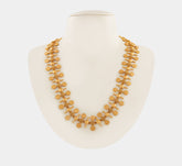 Antique special long gold necklace